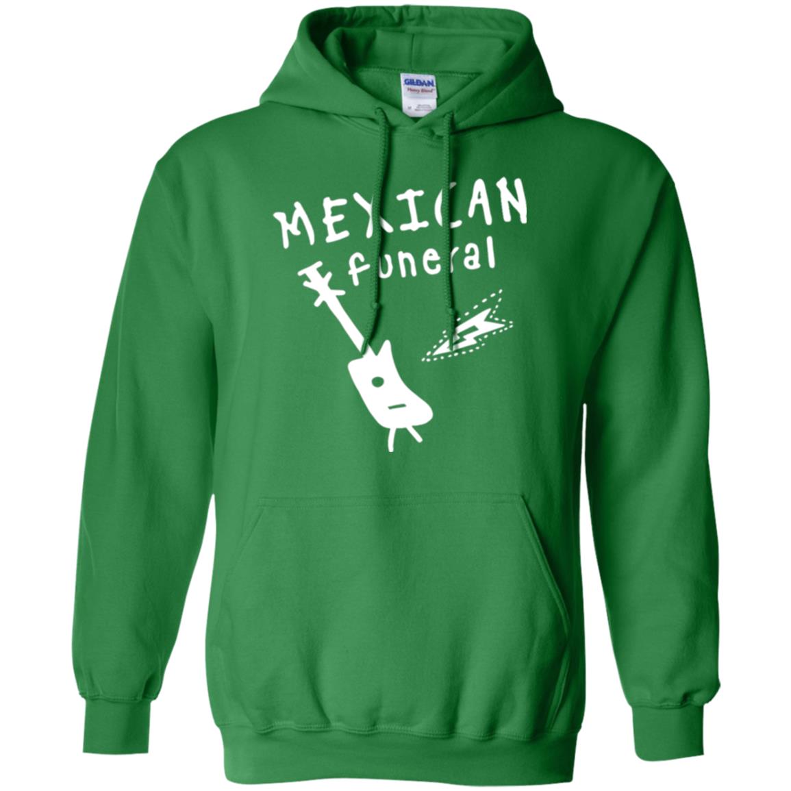 Musican T-shirt Mexican Funeral Dirk Gently Band Irish Green