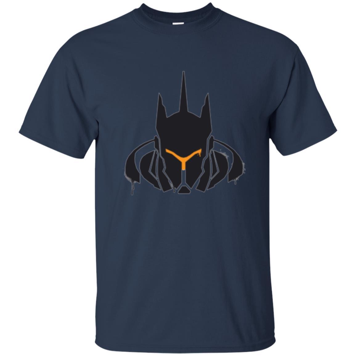 Overwatch Reinhardt Vigilant Spray T-shirt Navy