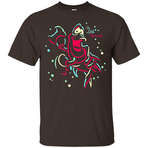 Disney Little Mermaid Neon Sebastian Graphic T-shirt