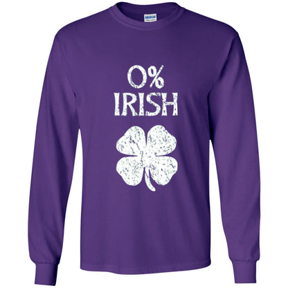 St. Patrick Day T-shirt Shamrocks 0_ Irish Vintage Purple