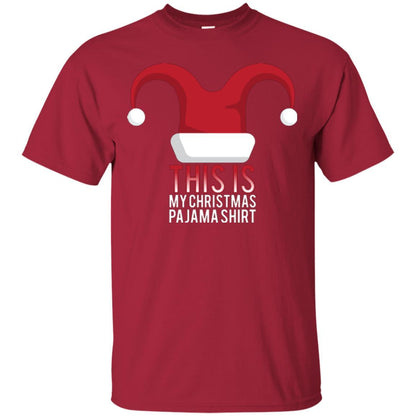 Christmas T-shirt This Is My Christmas Pajama Shirt Cardinal