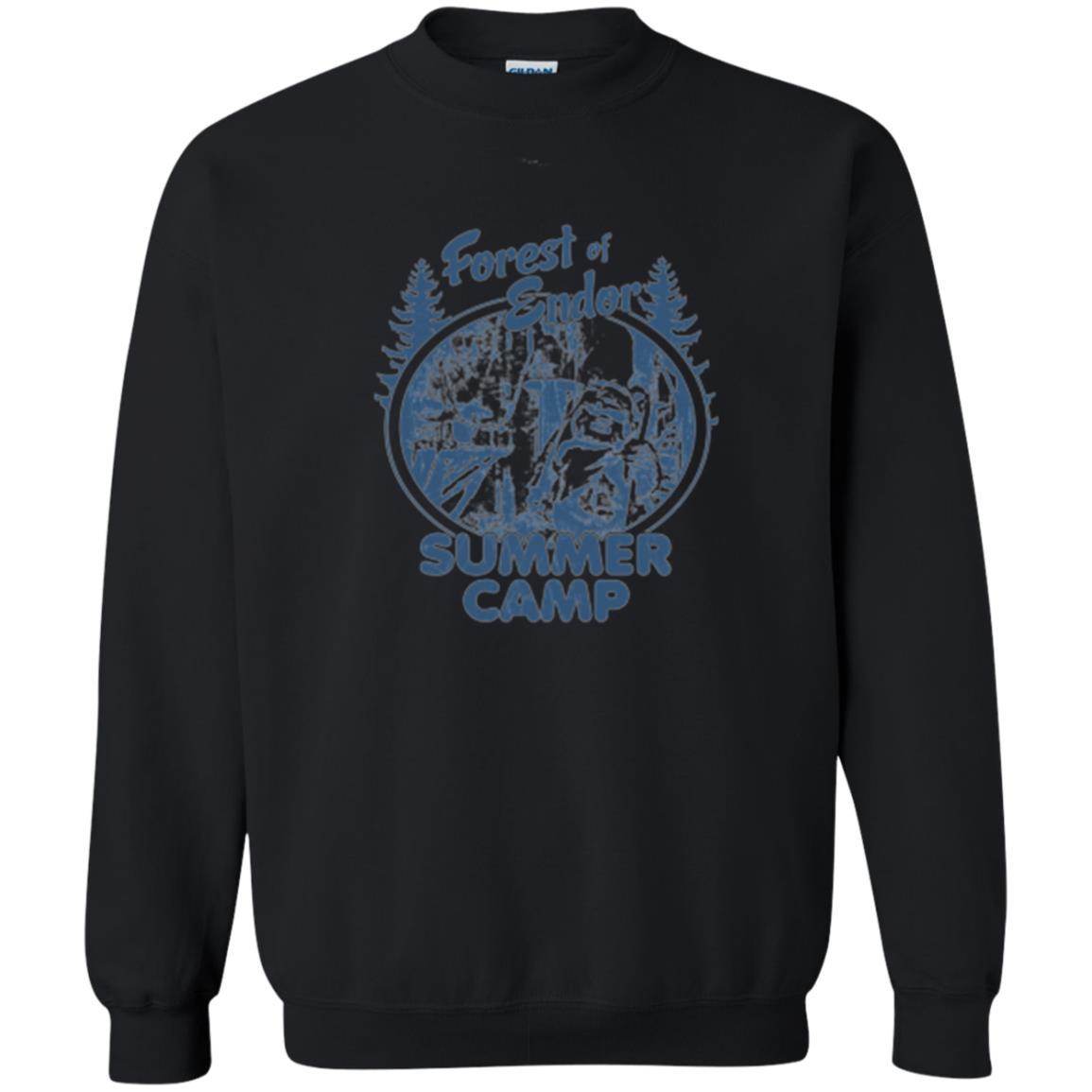 Film T-shirt Wicket Ewoks Endor Forest Summer Camp Black