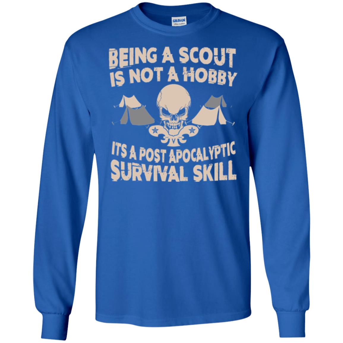 Being A Scout Is Not A Hobby T-shirt Royal