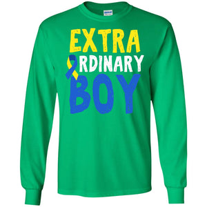 World Down Syndrome Day Shirt Extra Ordinary Boy