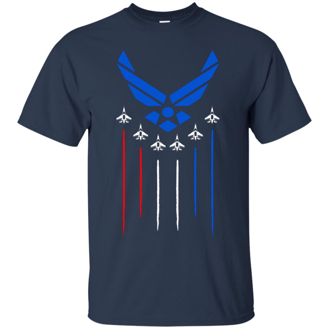 Air Force America Military Shirt Navy