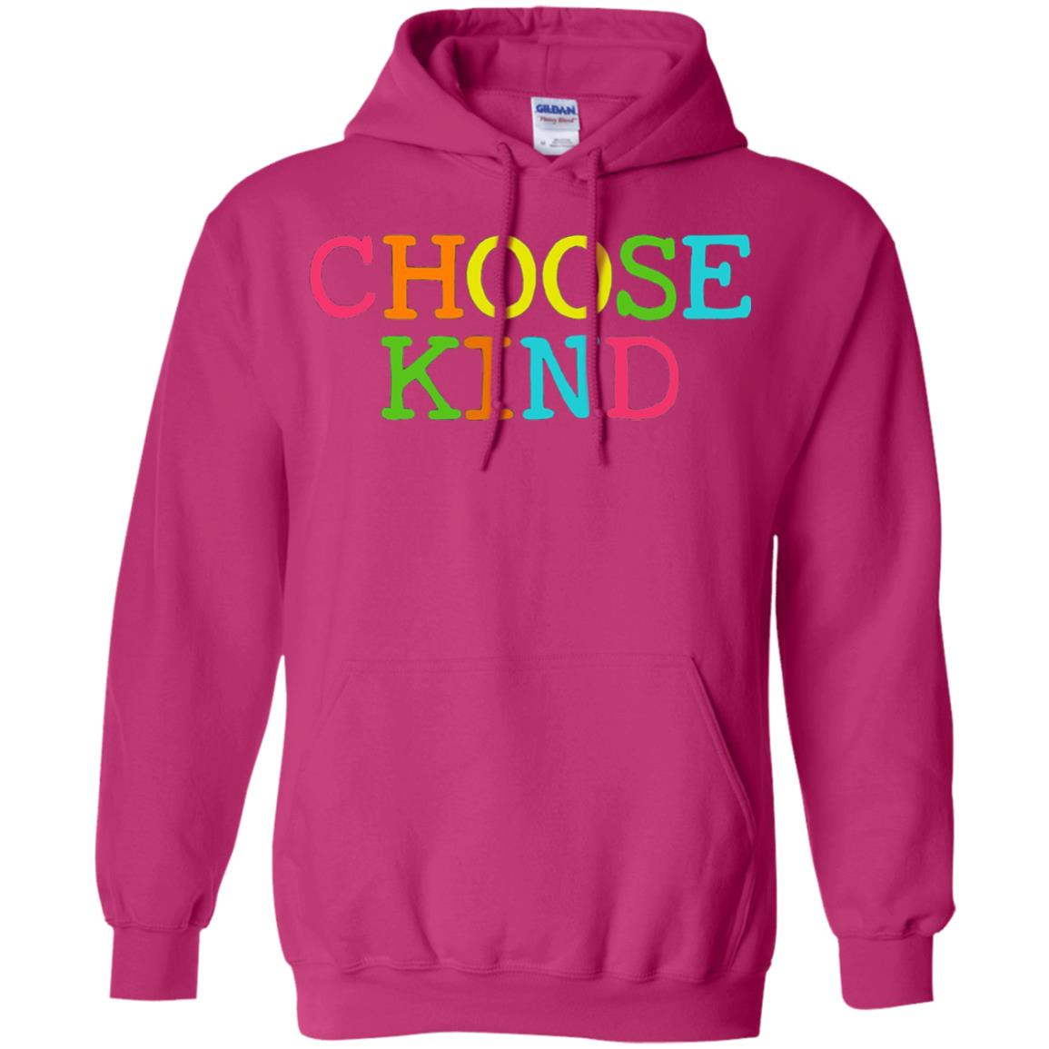 Choose Kind Be Kind Anti Bullying T-shirt Heliconia