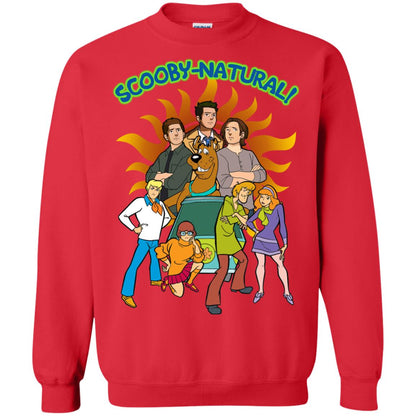 Scooby Natural Mystery Team Cartoon Shirt Red