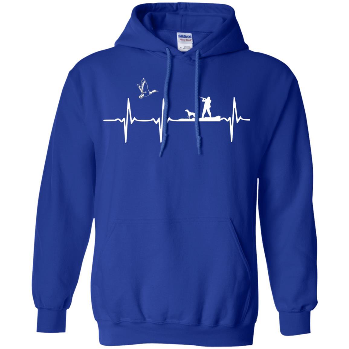 Hunter T-shirt Duck Hunting Waterfowl Royal