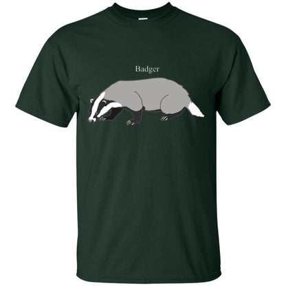 Fierce Badger T-shirt Forest Green