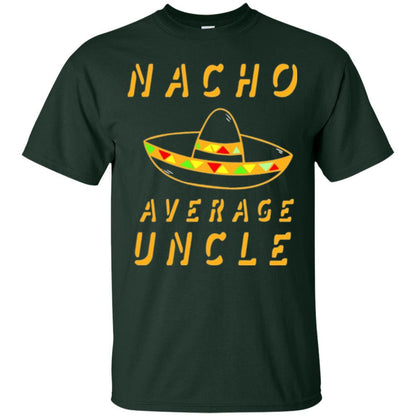 Family T-shirt Not Your Average Uncle Forest Green