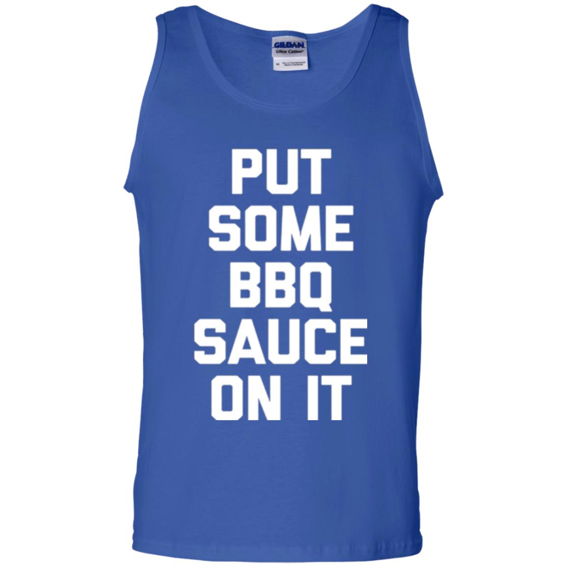 Barbecue Lovers T-shirt Put Some Bbq Sauce On It Royal