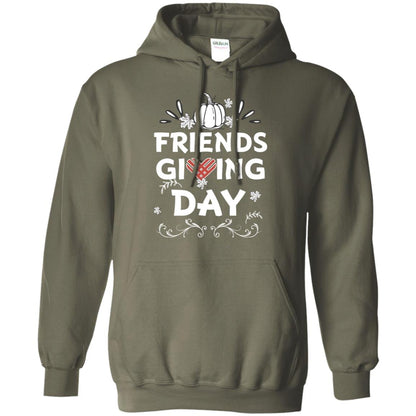 Friend Giving Day Shirt Military Green
