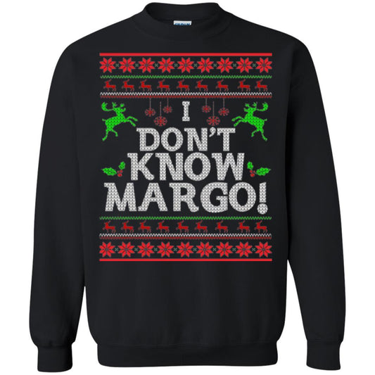 Christmas T-shirt I Don't Know Margo Black