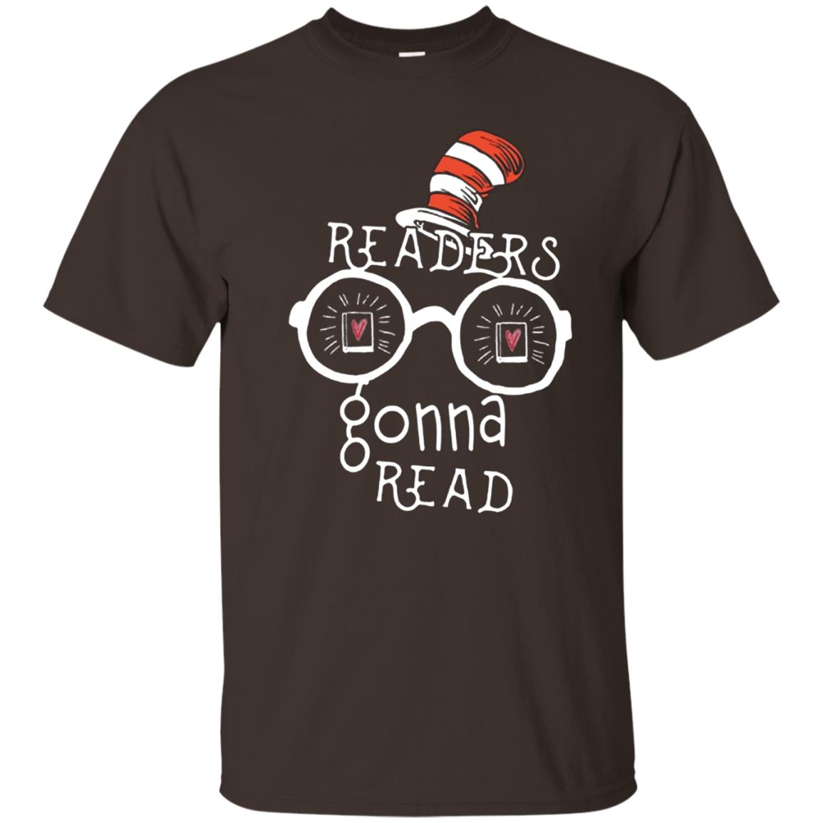 Readers Gonna Read Bookworm T-shirt Dark Chocolate