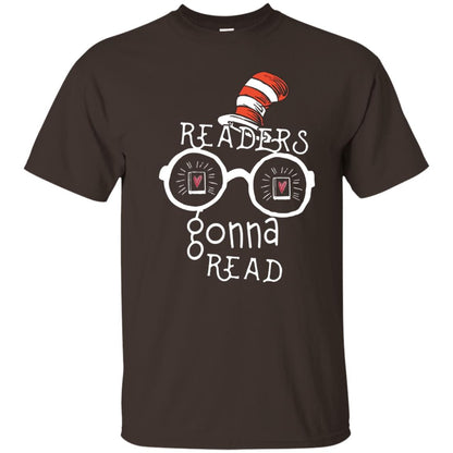 Readers Gonna Read Bookworm T-shirt Dark Chocolate