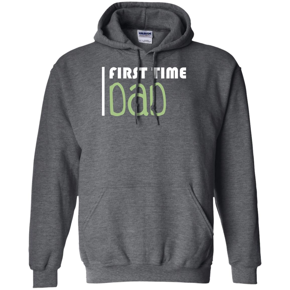 First Time Dad New Dad Shirt Dark Heather