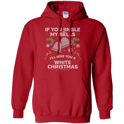 Christmas T-shirt If You Jingle My Bells Red