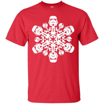 Christmas T-shirt Star Wars Stormtrooper Snowflake Red