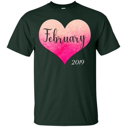 Pregnancy Reveal Announcement Party February 2019 Shirt Forest