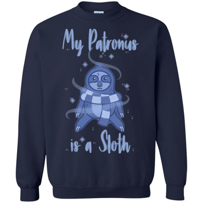 Film T-shirt My Patronus Is A Sloth T-shirt Navy
