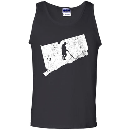 Connecticut Metal Detector Shirt Geocaching Swag Black