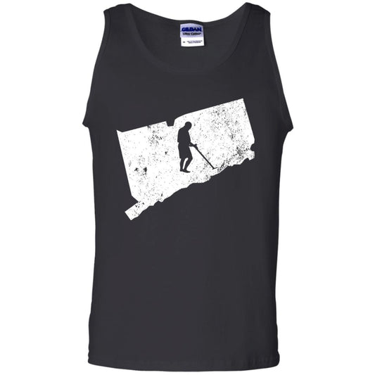 Connecticut Metal Detector Shirt Geocaching Swag Black