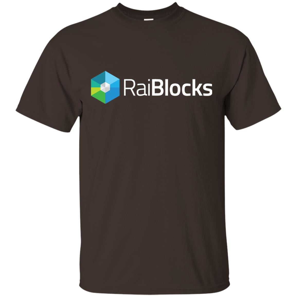 Raiblocks Xrb Cryptocurrency T-shirt Dark Chocolate
