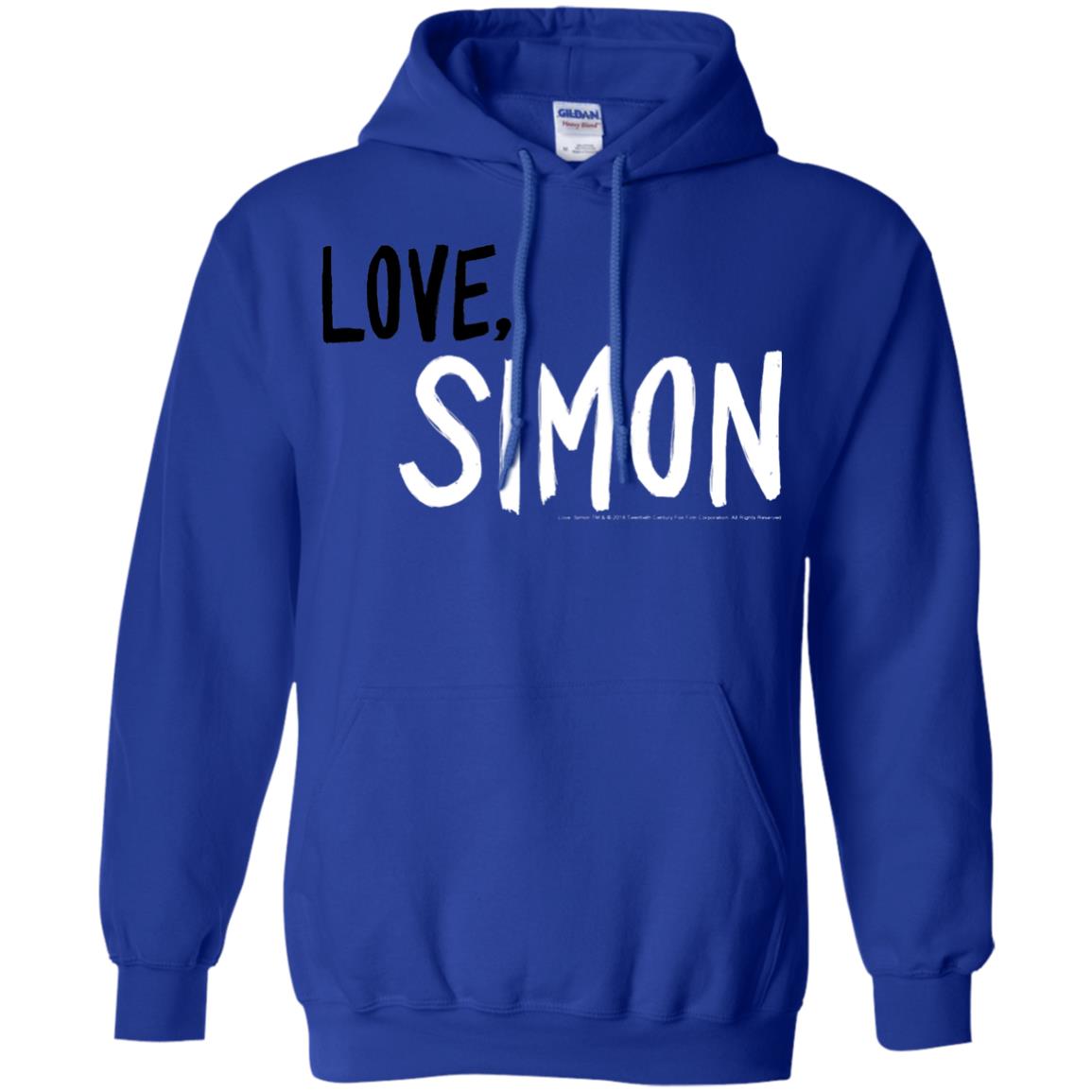 Love Simon Logo Shirt Royal