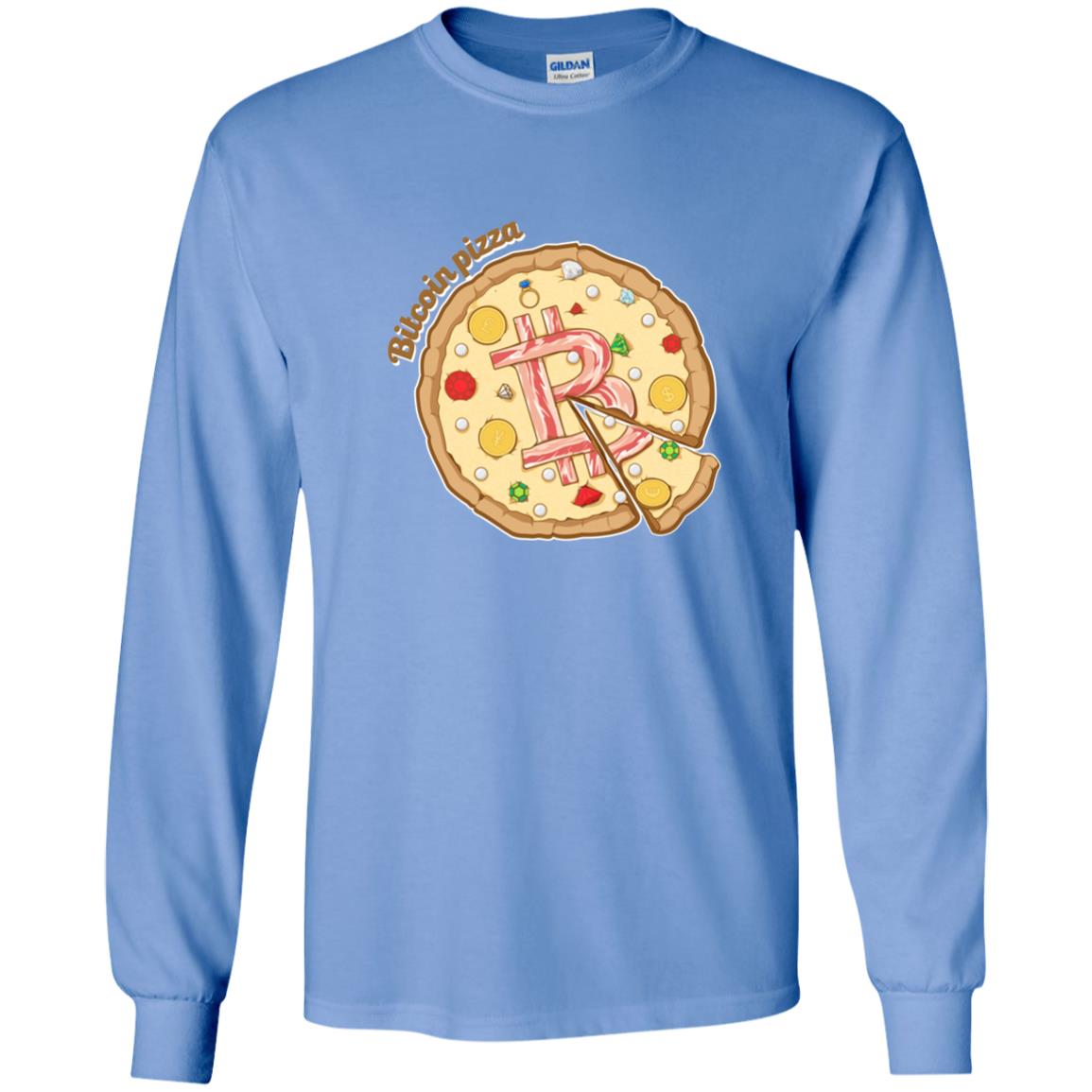 Funny Bitcoin Pizza T-shirt Crypto Currency