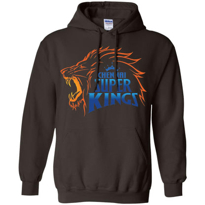 Chennai Super Kings Cricket Fans 2018 T-shirt Dark Chocolate