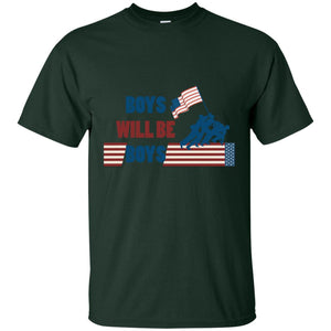 Boys Will Be Boys Military ShirtG200 Gildan Ultra Cotton T-Shirt