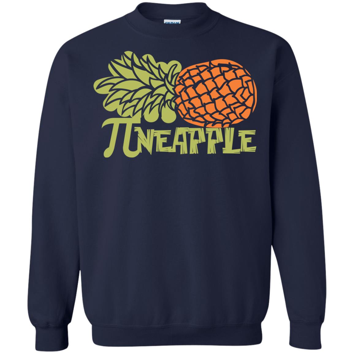 Cool Pineapple Pi Day T-shirt Navy