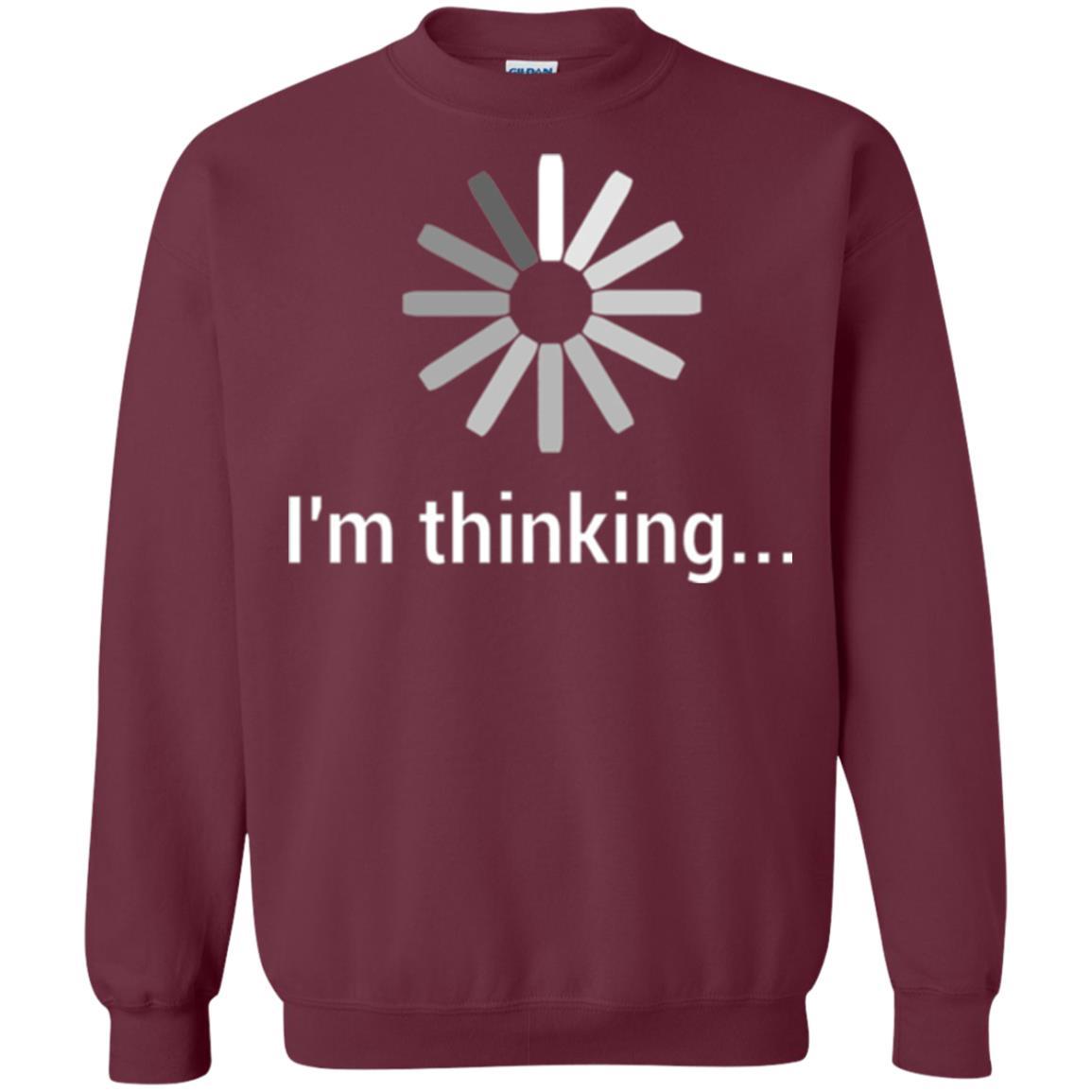 Loading T-shirt I'm Thinking T-shirt Maroon