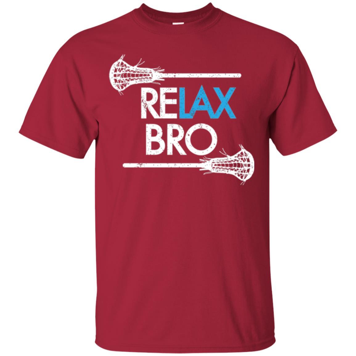 Lacrosse T-shirt Relax Bro T-shirt Cardinal