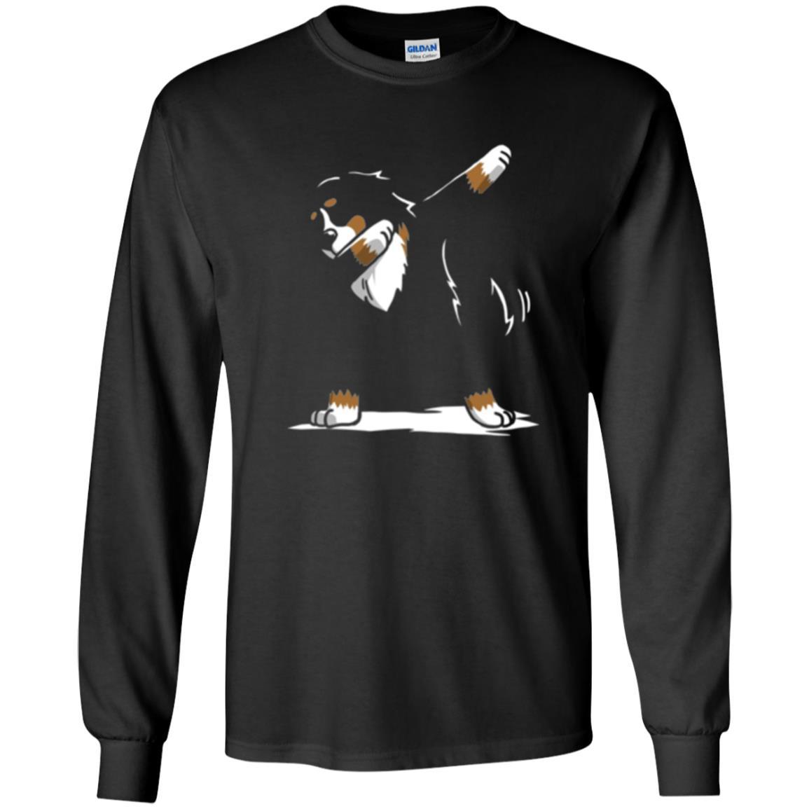 Dog Lover T-shirt Bernese Mountain Dog T-shirt Black