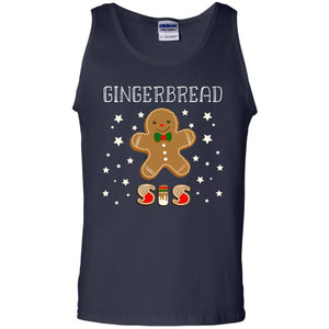 Gingerbread Sister X-mas Gift Family Shirt For GirlsG220 Gildan 100% Cotton Tank Top