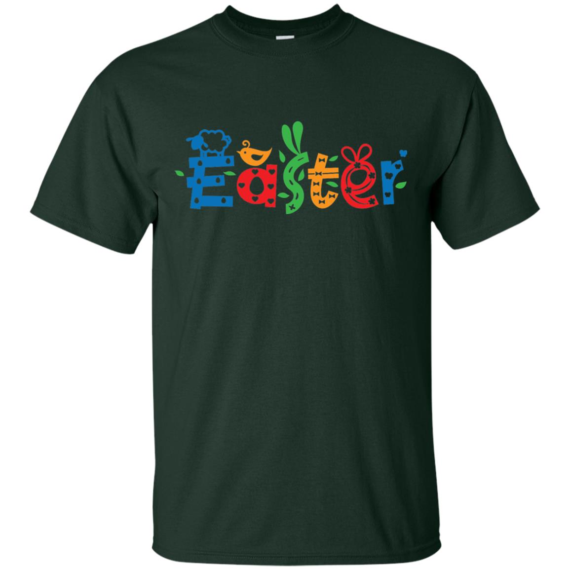 Happy Easter Day Shirt Forest