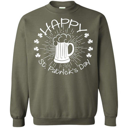 Drinking Team Happy St.patrick’s Day T-shirt Military Green