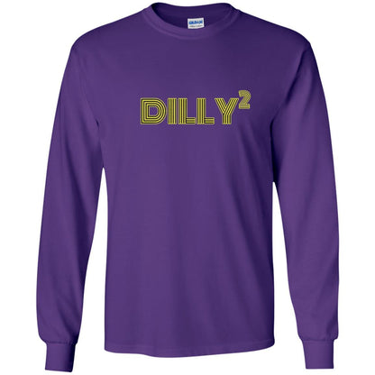 Christmas T-shirt Dilly Squared Purple