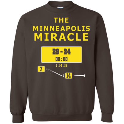 Football Lover T-shirt The Minneapolis Miracle Dark Chocolate