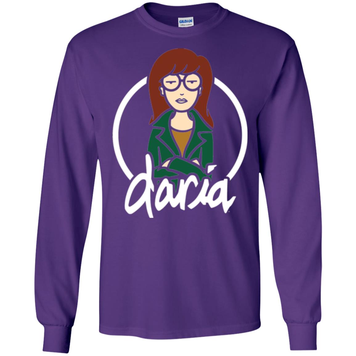 Mtv Daria T-shirt Mad At The World Purple