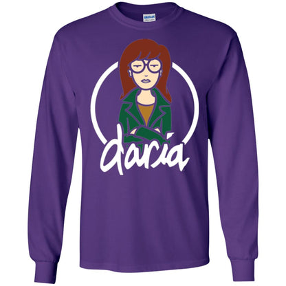 Mtv Daria T-shirt Mad At The World Purple