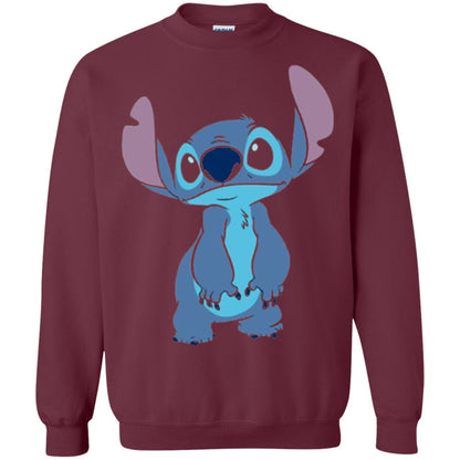 Disney Stitch Ohana T-shirt Maroon