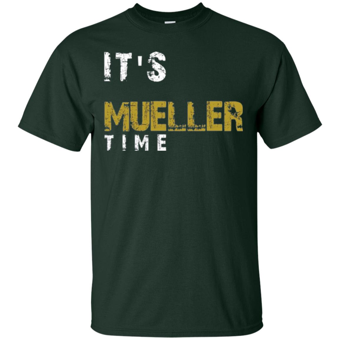 Anti Trump Resist T-shirt It_s Mueller Time Forest