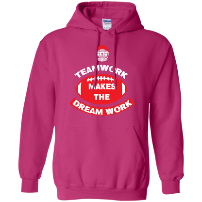 Football T-shirt TeamWork Makes The Dreamwork Heliconia