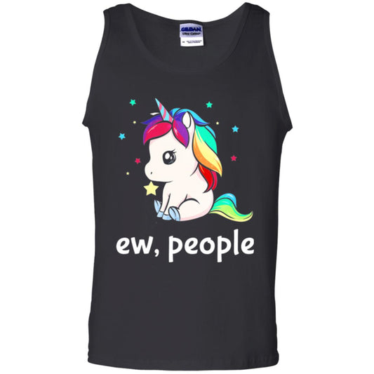 Unicorn Lover T-shirt Ew People T-shirt Black