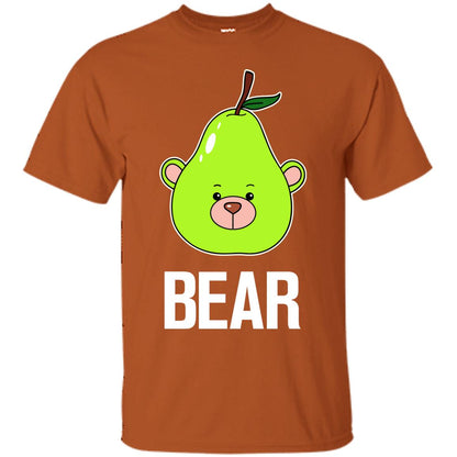 Bear Funny Summer Melon Fruit Shirt Texas Orange
