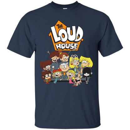 Nickelodeon The Loud House Character T-shirt Navy