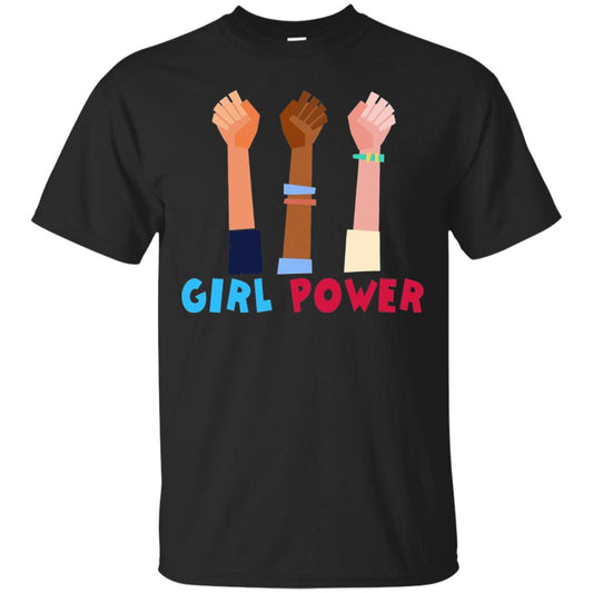 Great Feminist T-shirt Girl Power Black