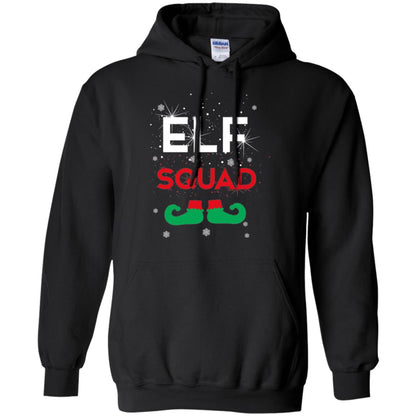 Christmas T-shirt Elf Squad Black